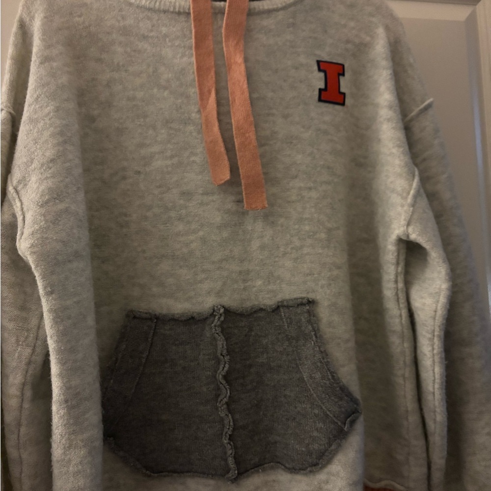 Pullover grey Illinois sweater XL